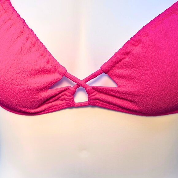 ViX Swimwear [NWT - Large] Firenze Jane Bikini Top - Agatha Pink - Picture 7 of 9